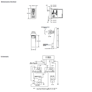Schematic for Norgren GT Wiper Washer Controller 1006-11
