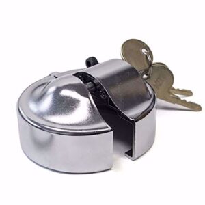 Heavy duty locking fuel cap cover for certain Medium Duty Trucks, M2, Hino, International, Freightliner, Deere