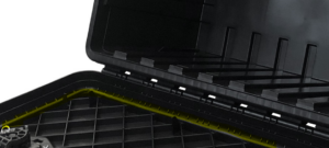 Daken installs a water and dust seal shown highlighted in yellow in this image.
