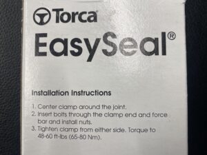 Flextite Torca easy seal Band Clamp