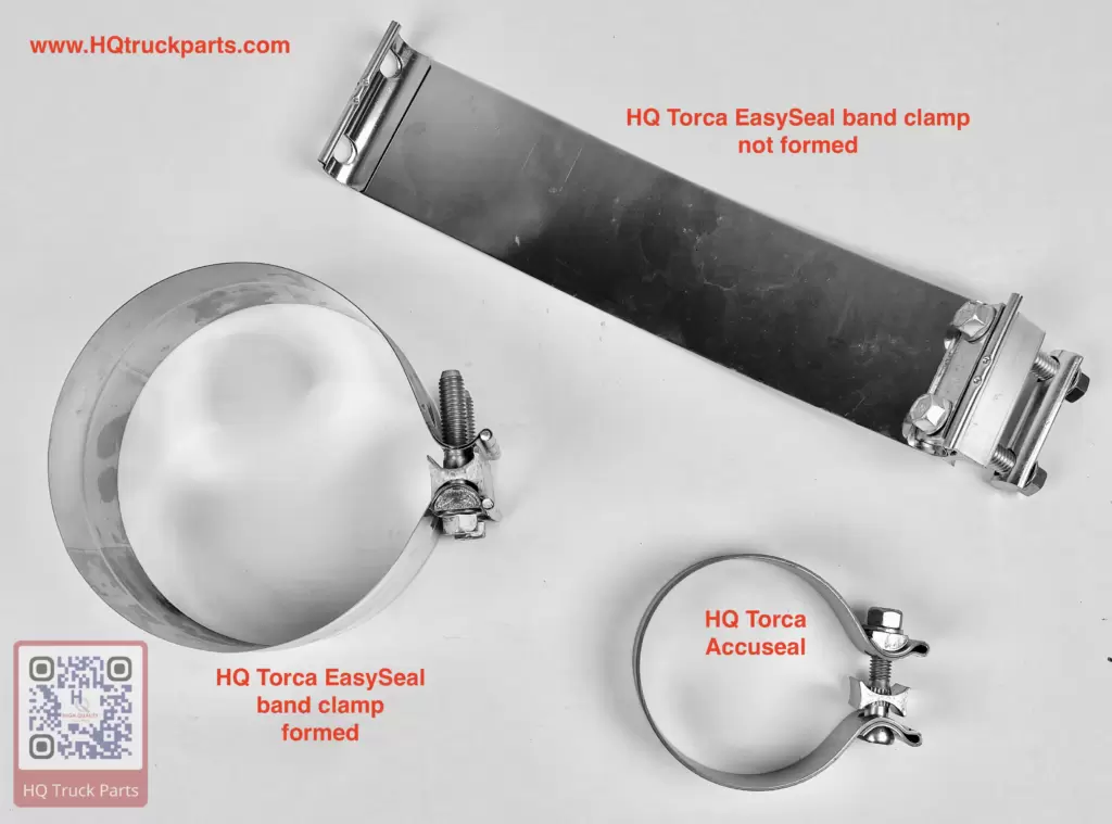 Torca Easy seal or accused options illustrated