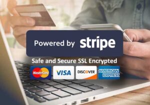 Store security with Stripe payment gateway.