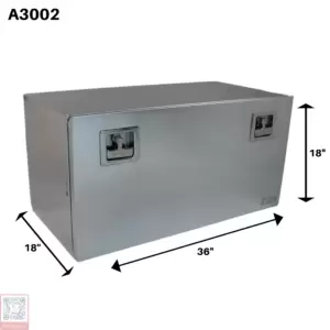 HQ Daken Aluminium Tool Box sku A3002 36X18X18