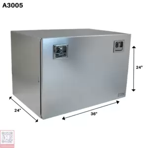 HQ Daken Aluminum Tool Box sku A3005 36X24X24